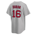 Odoa B.Red Sox #16 Jarren Duran Player Gray Road Home Game Stitched Jerseys