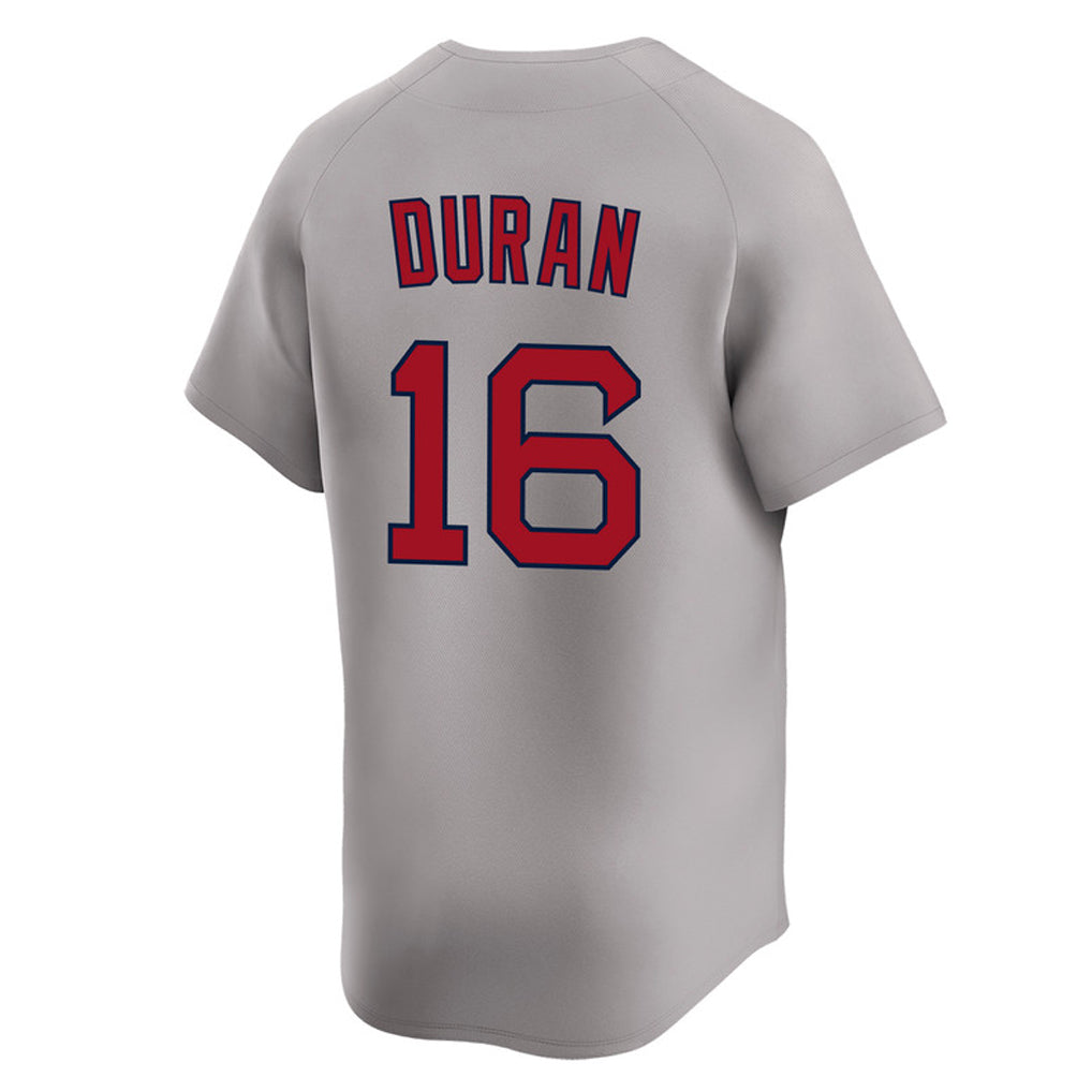 Odoa B.Red Sox #16 Jarren Duran Player Gray Road Limited Home Game Stitched Jerseys