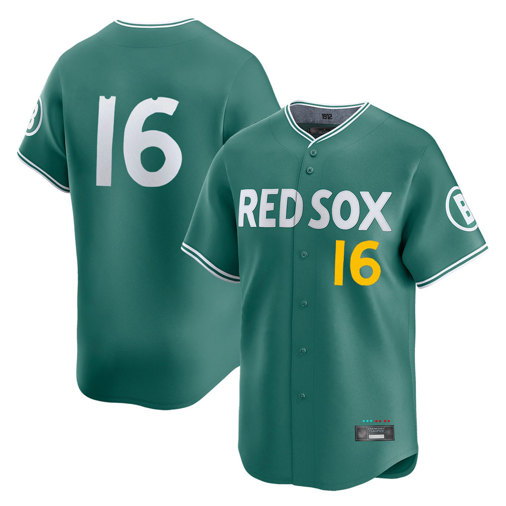 Odoa B.Red Sox #16 Jarren Duran Player Green City Connect Limited Home Game Stitched Jersey