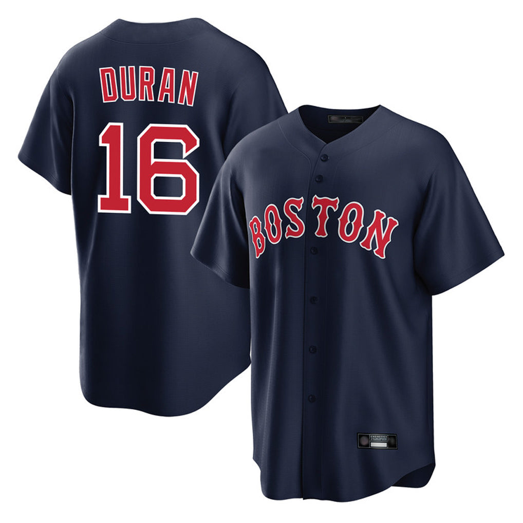 Odoa B.Red Sox #16 Jarren Duran Player Navy Home Game Stitched Jersey