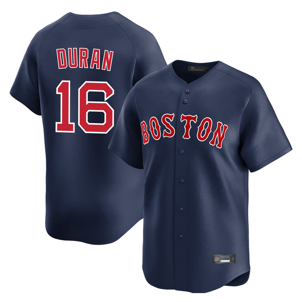 Odoa B.Red Sox #16 Jarren Duran Player Navy Limited Home Game Stitched Jersey