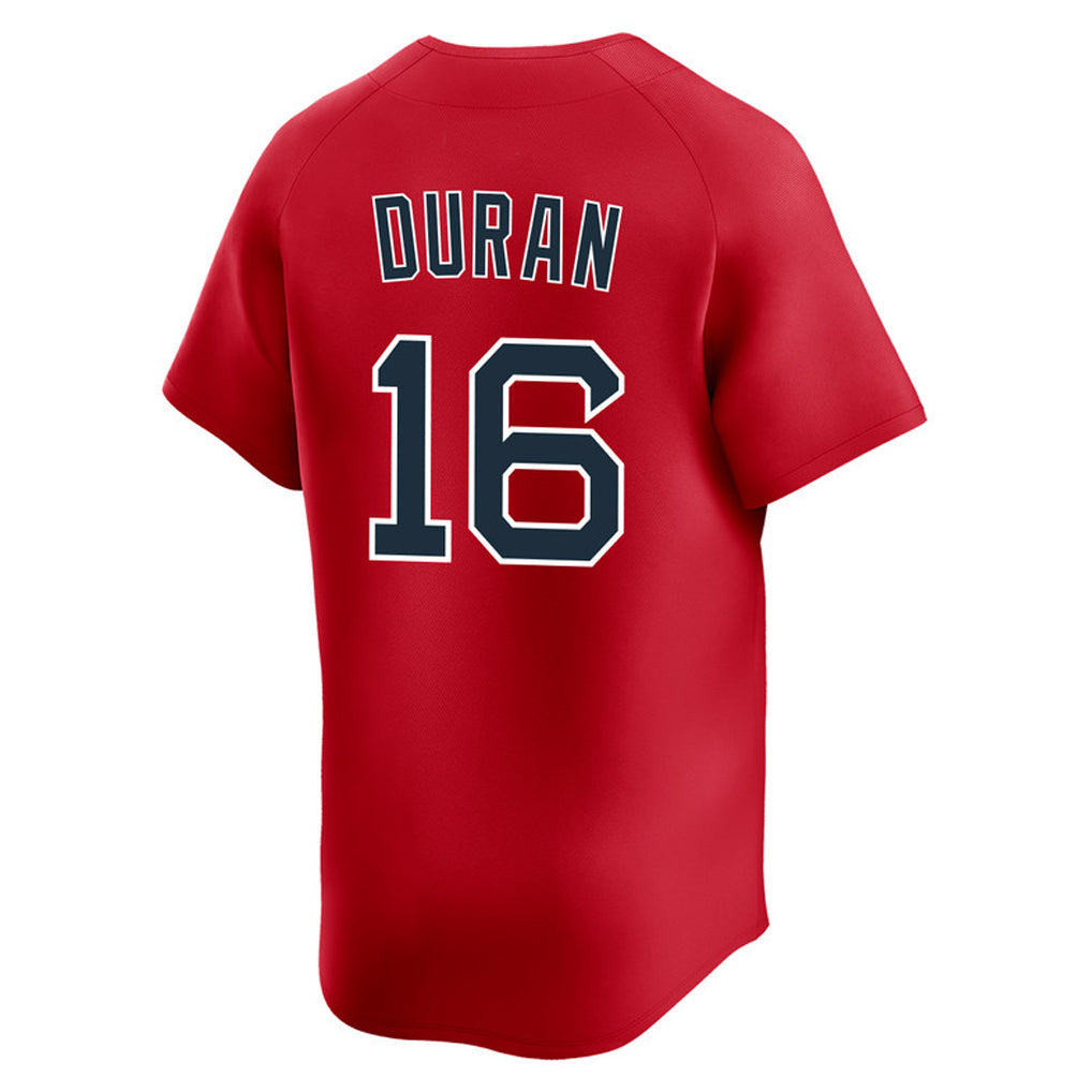 Odoa B.Red Sox #16 Jarren Duran Player Red Limited Home Game Stitched Jerseys