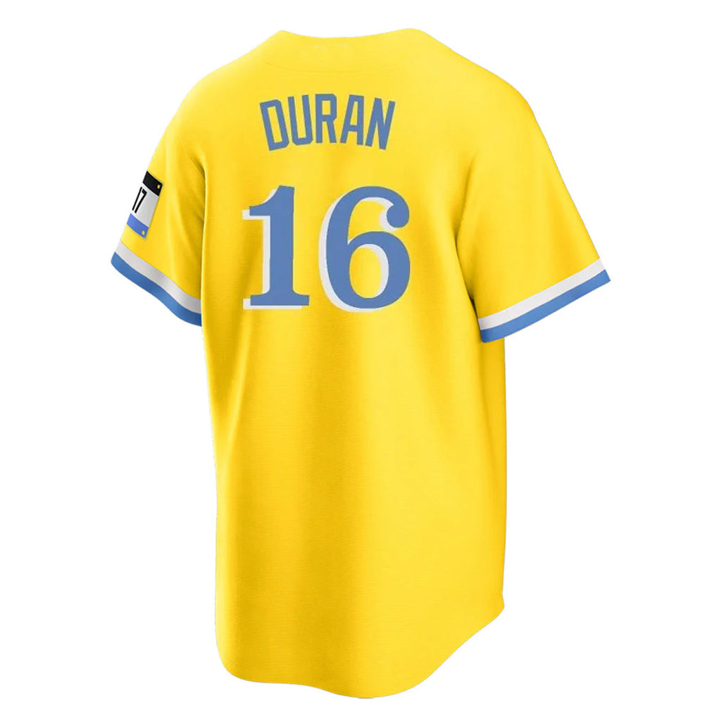 Odoa B.Red Sox #16 Jarren Duran Player Yellow Home Game Stitched Jerseys
