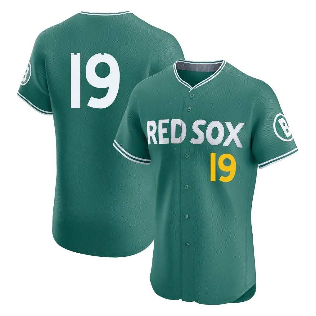Odoa B.Red Sox #19 Roman Anthony Player Green City Connect Limited Elite Home Game Stitched Jerseys