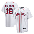 Odoa B.Red Sox #19 Roman Anthony Player White Home Game Stitched Jerseys