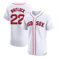 Odoa B.Red Sox #22 Garrett Whitlock Player White Limited Elite Home Game Stitched Jerseys