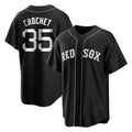 Odoa B.Red Sox #35 Garrett Crochet Player Black Home Game Stitched Jerseys