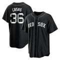 Odoa B.Red Sox #36 Triston Casas Player Black Home Game Stitched Jerseys