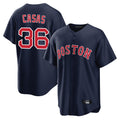 Odoa B.Red Sox #36 Triston Casas Player Navy Home Game Stitched Jersey