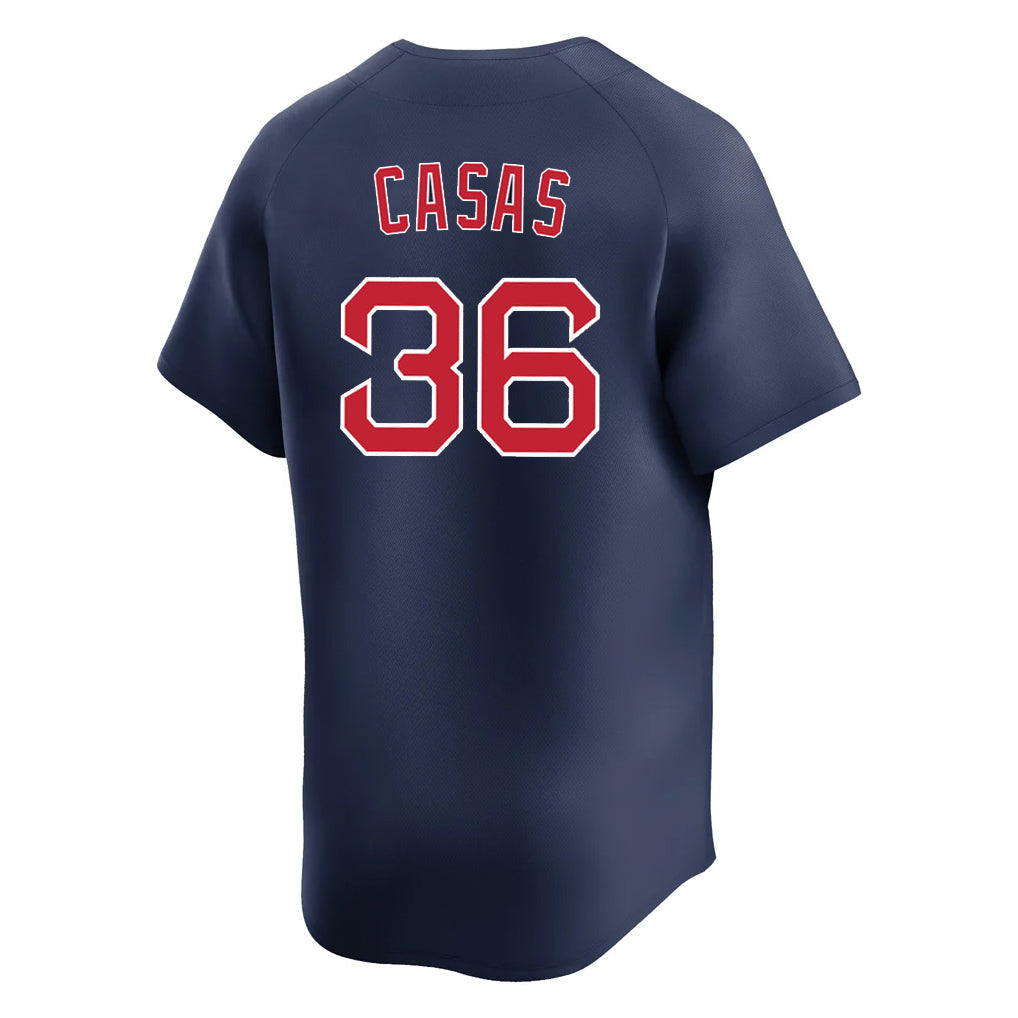 Odoa B.Red Sox #36 Triston Casas Player Navy Limited Home Game Stitched Jerseys