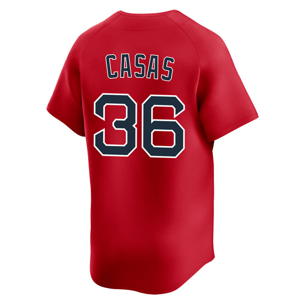 Odoa B.Red Sox #36 Triston Casas Player Red Limited Home Game Stitched Jerseys