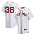 Odoa B.Red Sox #36 Triston Casas Player White Home Game Stitched Jersey