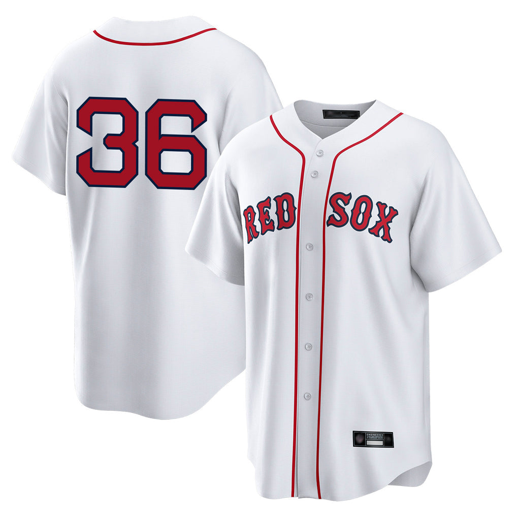 Odoa B.Red Sox #36 Triston Casas Player White Home Game Stitched Jersey
