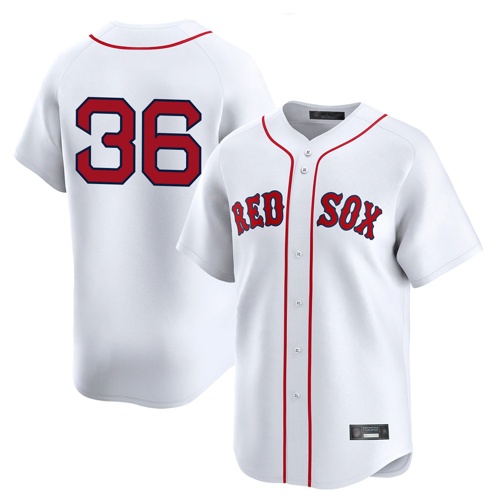 Odoa B.Red Sox #36 Triston Casas Player White Limited Home Game Stitched Jersey