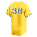 Odoa B.Red Sox #36 Triston Casas Player Yellow Limited Home Game Stitched Jerseys
