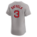 Odoa B.Red Sox #3 Ceddanne Rafaela Player Gray Road Limited Elite Home Game Stitched Jerseys