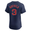 Odoa B.Red Sox #3 Ceddanne Rafaela Player Navy Limited Elite Home Game Stitched Jerseys