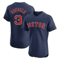 Odoa B.Red Sox #3 Ceddanne Rafaela Player Navy Limited Elite Home Game Stitched Jersey