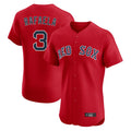 Odoa B.Red Sox #3 Ceddanne Rafaela Player Red Limited Elite Home Game Stitched Jersey