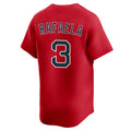 Odoa B.Red Sox #3 Ceddanne Rafaela Player Red Limited Home Game Stitched Jerseys