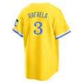 Odoa B.Red Sox #3 Ceddanne Rafaela Player Yellow Home Game Stitched Jerseys