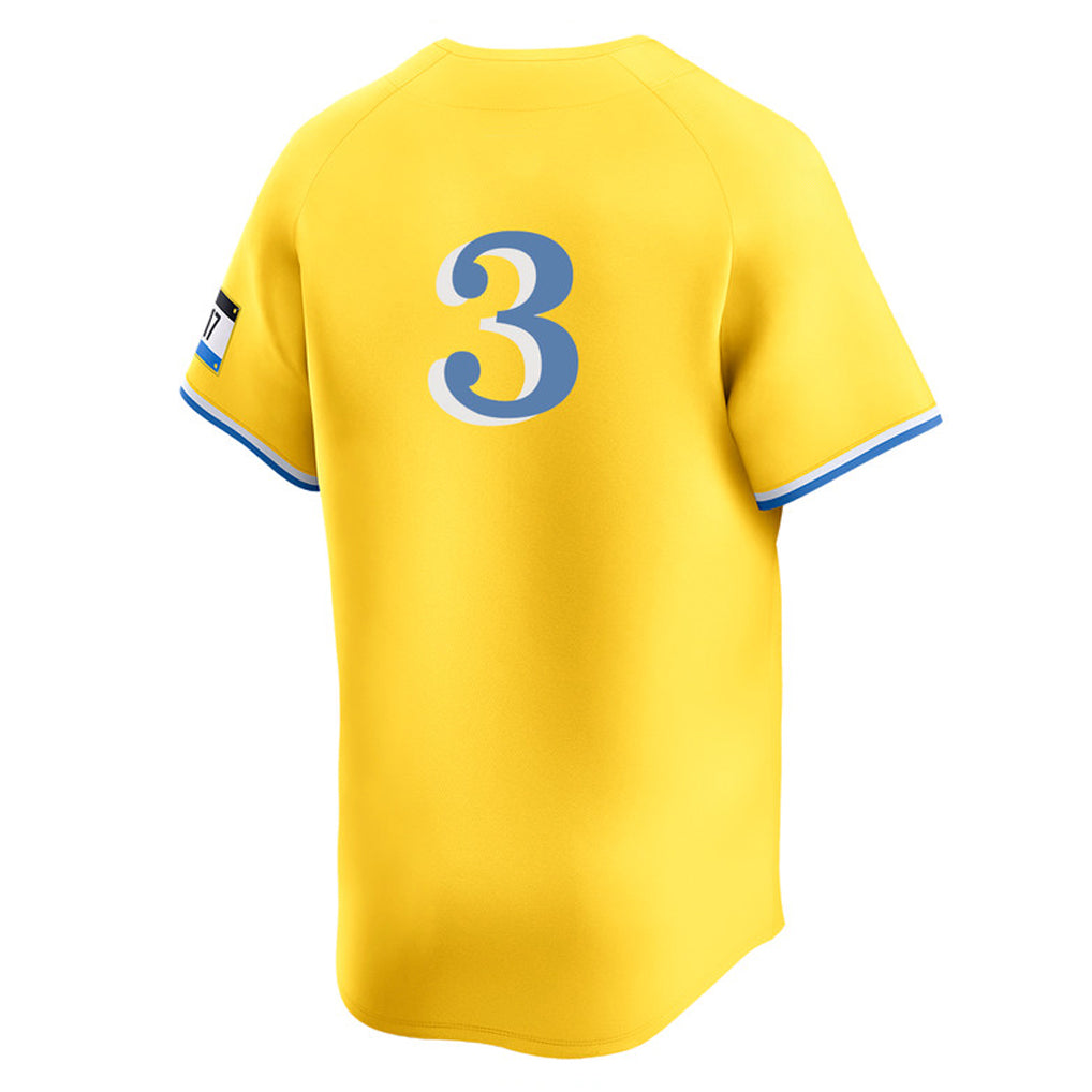 Odoa B.Red Sox #3 Ceddanne Rafaela Player Yellow Limited Home Game Stitched Jerseys