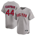 Odoa B.Red Sox #44 Aroldis Chapman Player Gray Road Limited Home Game Stitched Jerseys
