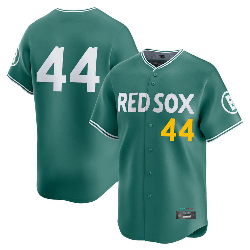 Odoa B.Red Sox #44 Aroldis Chapman Player Green City Connect Limited Home Game Stitched Jerseys
