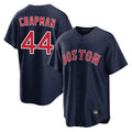 Odoa B.Red Sox #44 Aroldis Chapman Player Navy Home Game Stitched Jerseys