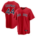 Odoa B.Red Sox #44 Aroldis Chapman Player Red Home Game Stitched Jerseys