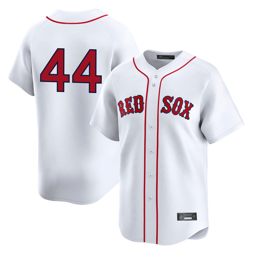 Odoa B.Red Sox #44 Aroldis Chapman Player White Limited Home Game Stitched Jerseys