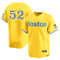 Odoa B.Red Sox #52 Wilyer Abreu Player Yellow Limited Home Game Stitched Jerseys