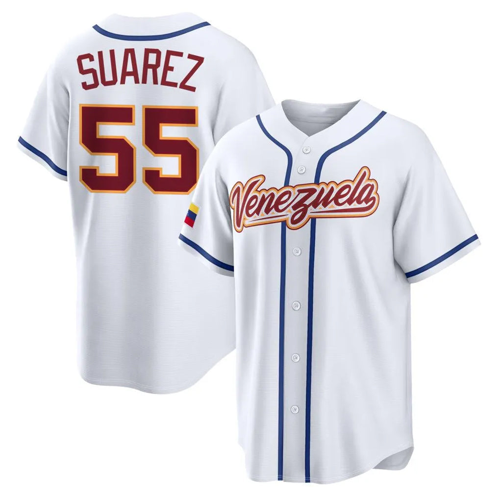 Odoa B.Red Sox #55 Ranger Su¡§¡érez Player White 2026 World Classic Limited Home Game Stitched Jerseys