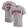 Odoa B.Red Sox #7 Masataka Yoshida Player Gray Road Limited Elite Home Game Stitched Jersey