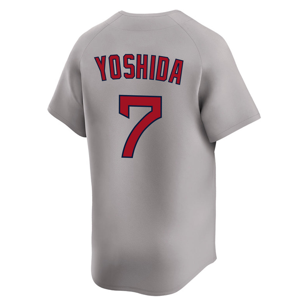 Odoa B.Red Sox #7 Masataka Yoshida Player Gray Road Limited Home Game Stitched Jerseys