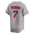 Odoa B.Red Sox #7 Masataka Yoshida Player Gray Road Limited Home Game Stitched Jerseys
