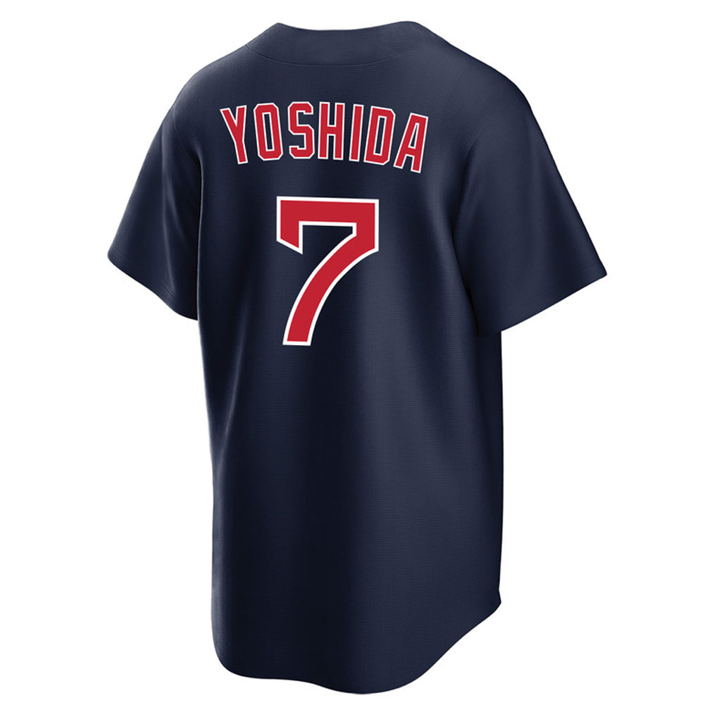 Odoa B.Red Sox #7 Masataka Yoshida Player Navy Home Game Stitched Jerseys