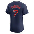Odoa B.Red Sox #7 Masataka Yoshida Player Navy Limited Elite Home Game Stitched Jerseys