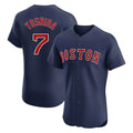 Odoa B.Red Sox #7 Masataka Yoshida Player Navy Limited Elite Home Game Stitched Jersey