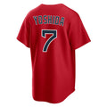 Odoa B.Red Sox #7 Masataka Yoshida Player Red Home Game Stitched Jerseys