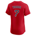Odoa B.Red Sox #7 Masataka Yoshida Player Red Limited Elite Home Game Stitched Jerseys
