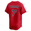 Odoa B.Red Sox #7 Masataka Yoshida Player Red Limited Home Game Stitched Jerseys