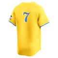 Odoa B.Red Sox #7 Masataka Yoshida Player Yellow Limited Home Game Stitched Jerseys
