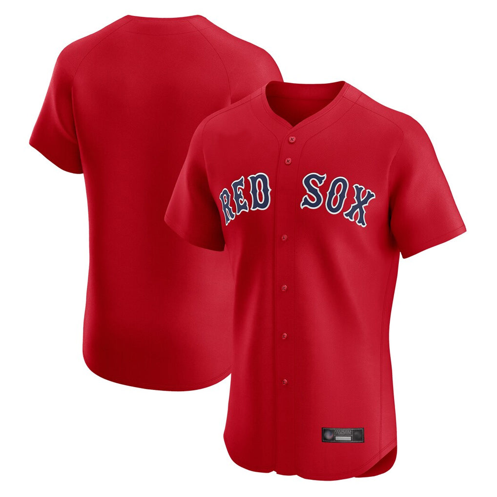 Odoa B.Red Sox Blank Player Red Limited Elite Home Game Stitched Jerseys