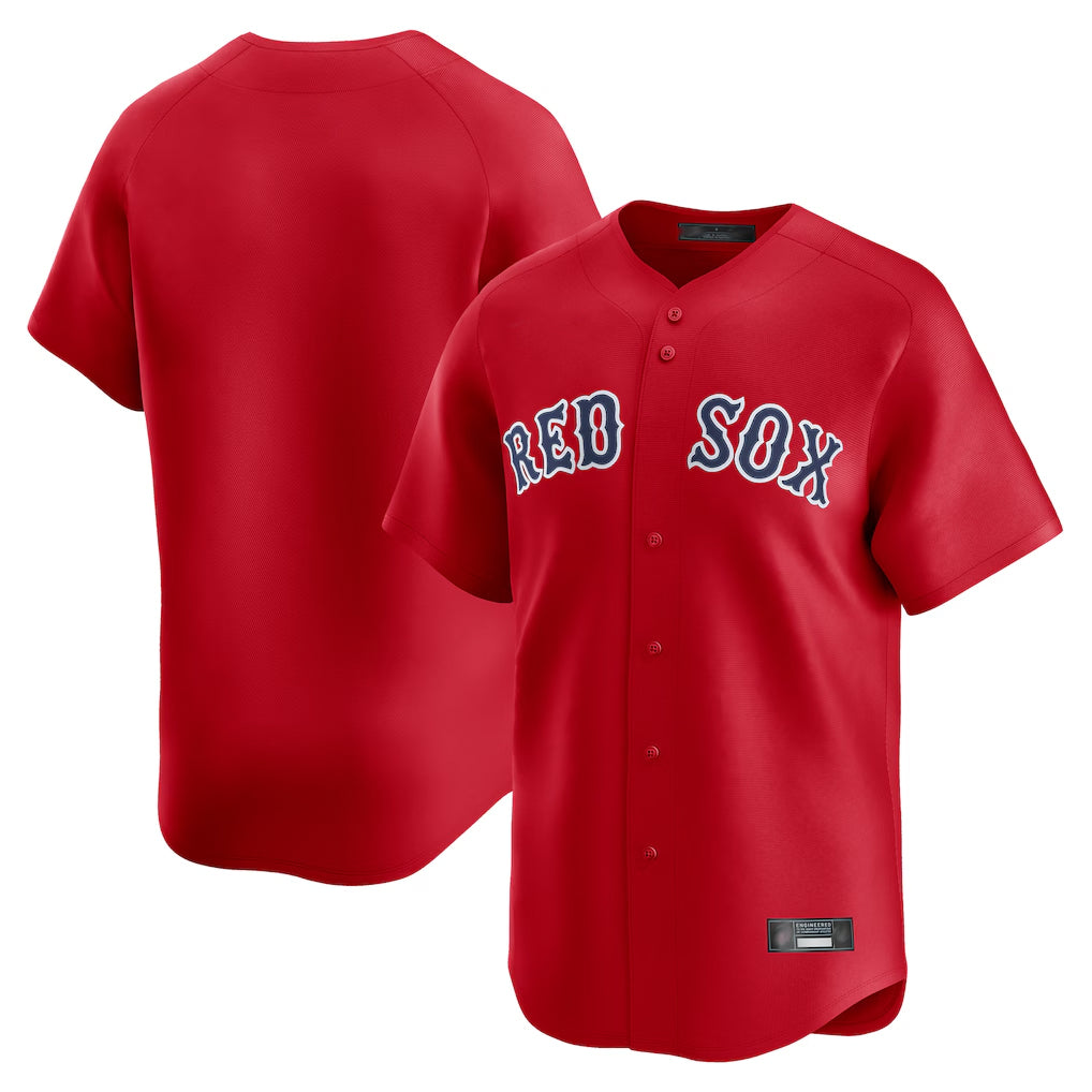 Odoa B.Red Sox Blank Player Red Limited Home Game Stitched Jerseys