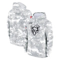 Odoa C.Bears Arctic Camo Salute to Service Pullover Hoodies Limited Blank Player Stitched Jerseys
