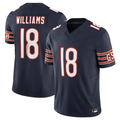 Odoa C.Bears #18 Caleb Williams Navy Vapor F.U.S.E. Limited Jersey Player Stitched Jerseys