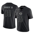 Odoa C.Bears #10 Luther Burden III Player Black REFLECTIVE Limited Game Stitched Jerseys