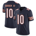 Odoa C.Bears #10 Luther Burden III Player Navy Vapor Untouchable Limited Home Game Stitched Jerseys
