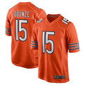 Odoa C.Bears #15 Rome Odunze Orange Player Game Stitched Jerseys